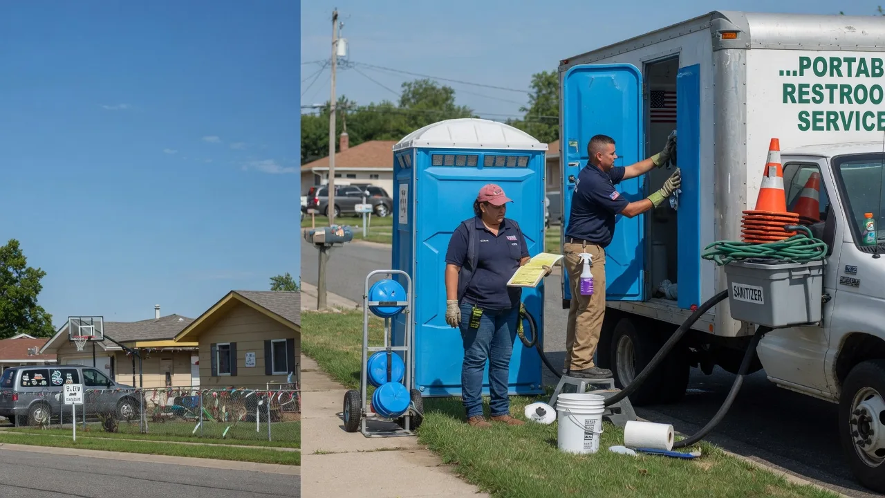 Portable Toilet Rental in Hopkins, MO near me